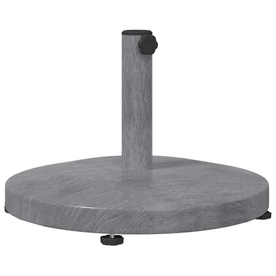 Vidaxx pied de parasol aspect bois gris foncé 48 x 48 x 32 cm