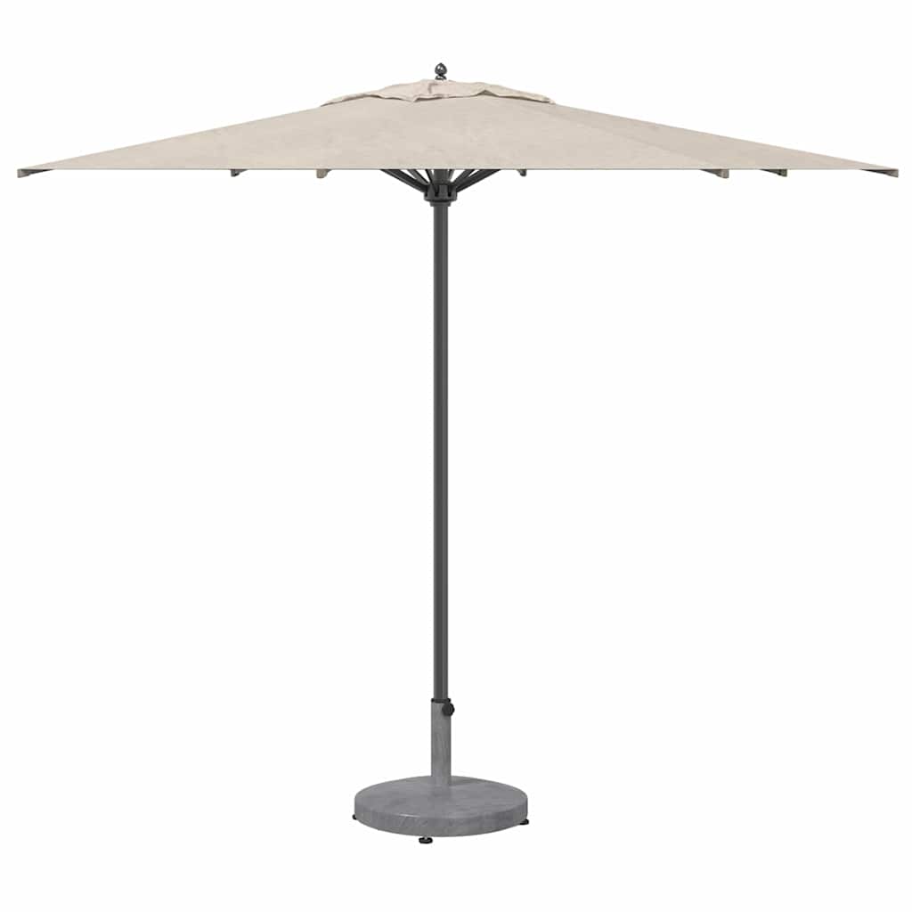 Vidaxx pied de parasol aspect bois gris foncé 48 x 48 x 32 cm