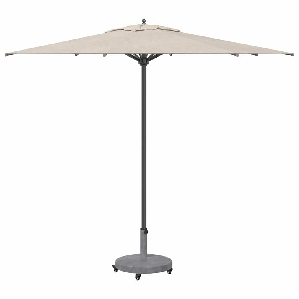 Vidaxx pied de parasol aspect bois gris foncé 48 x 48 x 32 cm