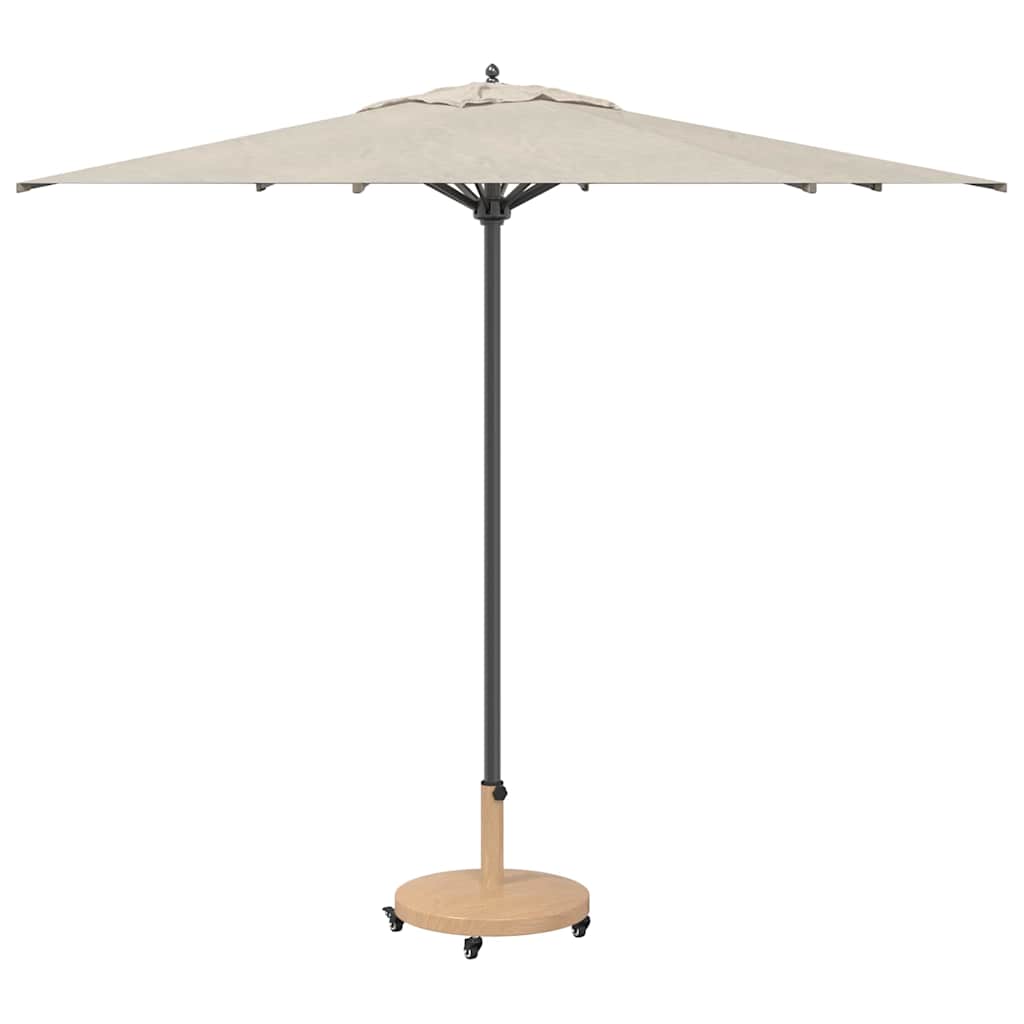 Pied de parasol Vidaxx bois clair 48 x 48 x 32 cm