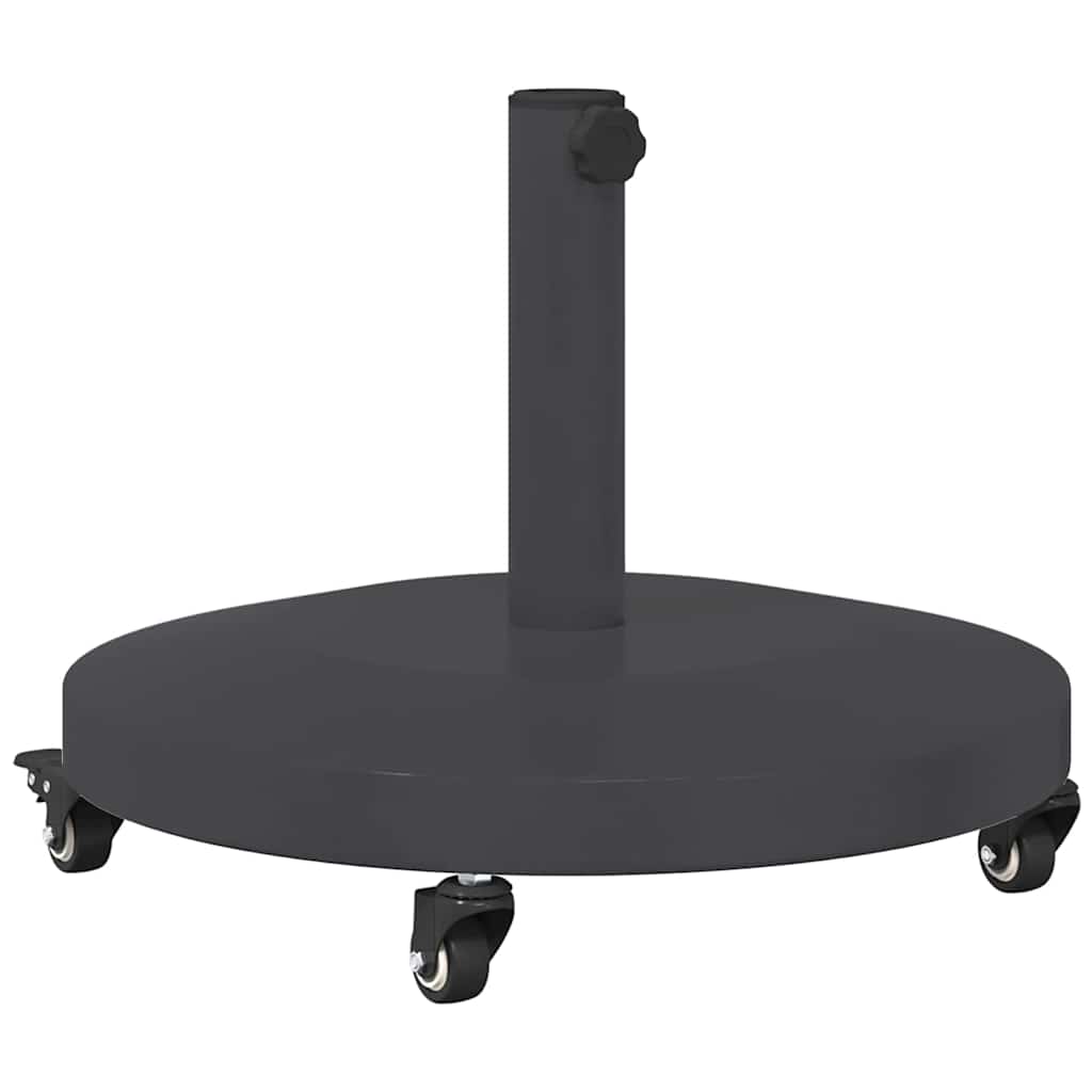 Pied de parasol Vidaxl gris foncé 48 x 48 x 32 cm