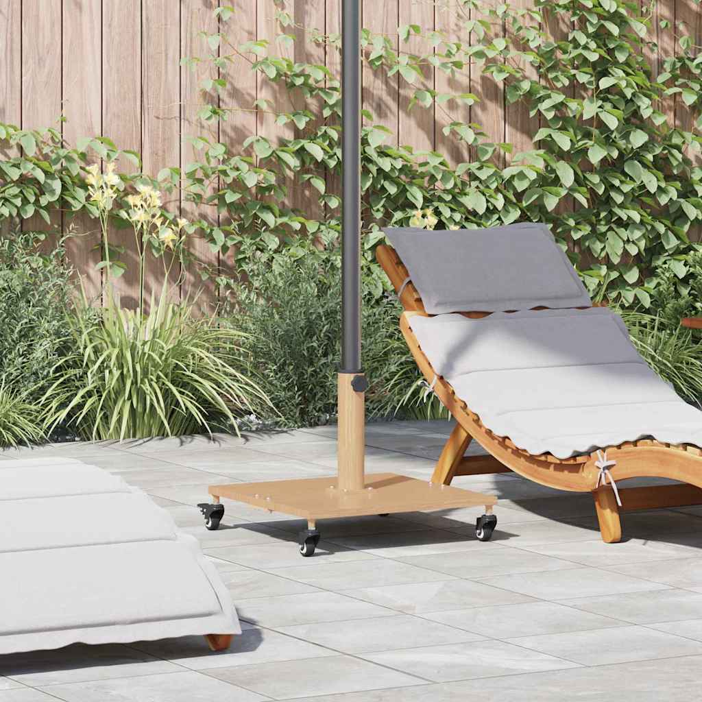 Pied de parasol Vidaxx bois clair 45 x 45 x 31,5 cm