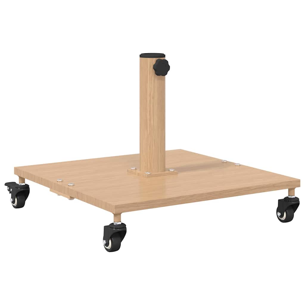 Pied de parasol Vidaxx bois clair 45 x 45 x 31,5 cm