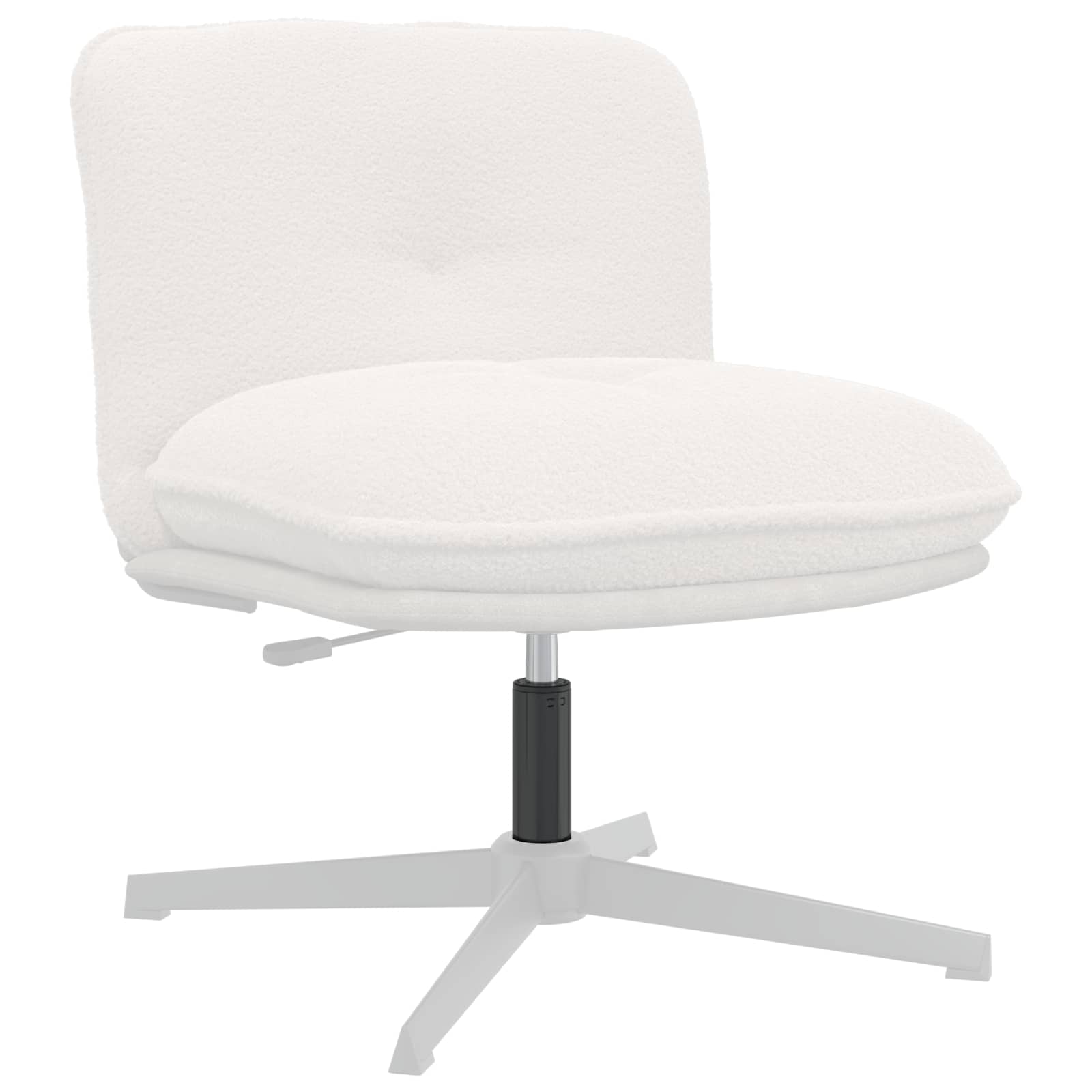 Vidaxx chaise de bureau bouteille de gaz noir 239-309 mm fer