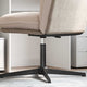Vidaxx chaise de bureau bouteille de gaz noir 318-473 mm fer