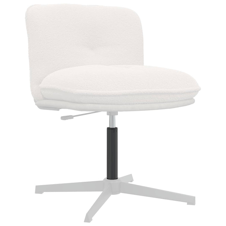 Vidaxx chaise de bureau bouteille de gaz noir 355-540 mm fer