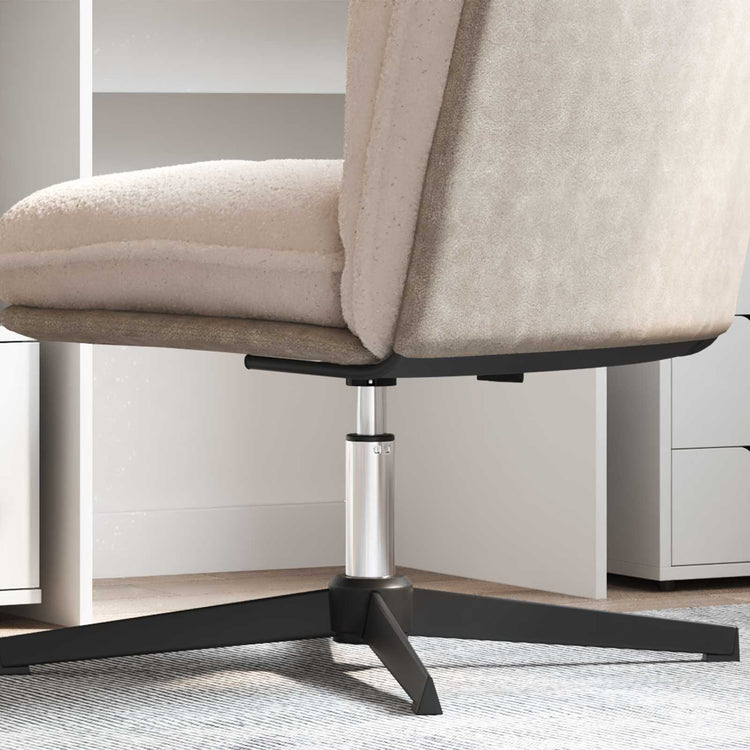 Vidaxx chaise de bureau bouteille de gaz chrome 261-351 mm fer