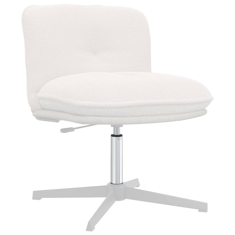 Vidaxx chaise de bureau bouteille de gaz chrome 307-447 mm fer