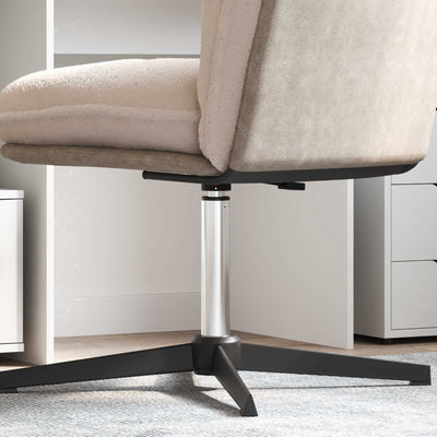 Vidaxx chaise de bureau bouteille de gaz chrome 318-473 mm fer