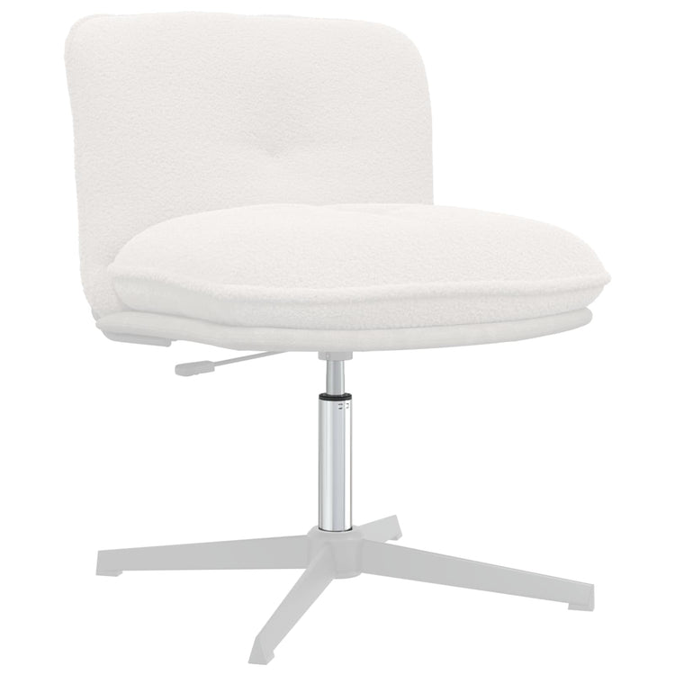 Vidaxx chaise de bureau bouteille de gaz chrome 318-473 mm fer