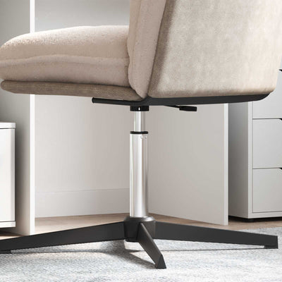 Vidaxx chaise de bureau bouteille de gaz chrome 355-540 mm fer