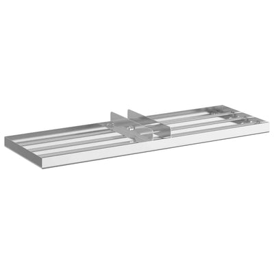 Vidaxx tête de rechange pour râteau de jardin en acier inoxydable argenté