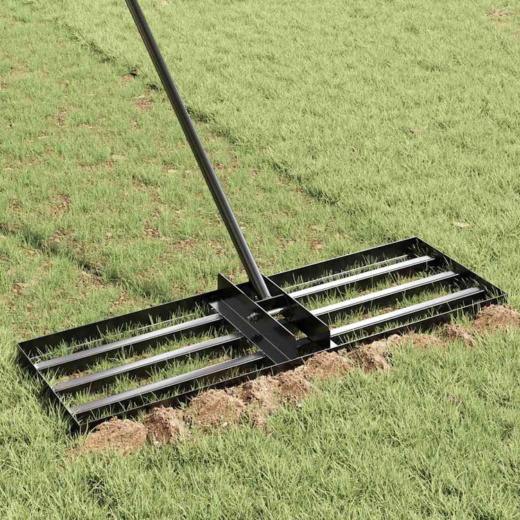 Tête de rechange Vidaxx pour râteau de jardin en acier thermolaqué noir
