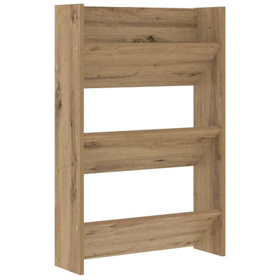 Vidaxx meuble à chaussures chêne artisanal 60 x 18 x 90 cm bois d'ingénierie