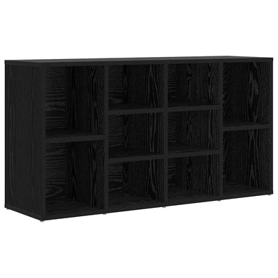 Vidaxx banc à chaussures chêne noir 103 x 30 x 54,5 cm bois d'ingénierie