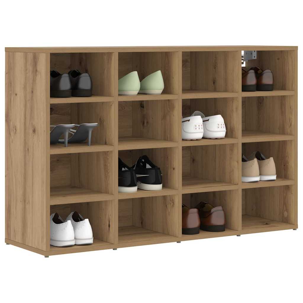 Vidaxx meuble à chaussures chêne artisanal 103 x 30 x 67 cm bois d'ingénierie