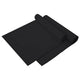 Vidaxx serviettes de sport 2 pcs noir 140 x 70 cm polyester et polyamide