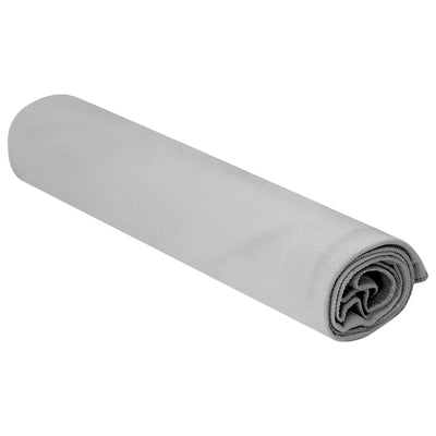 Vidaxx serviettes de sport 2 pcs gris 100 x 50 cm polyester et polyamide