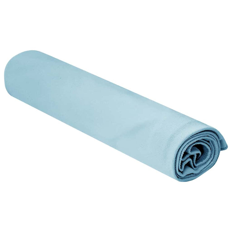 Vidaxx serviettes de sport 2 pcs bleu 100 x 50 cm polyester et polyamide