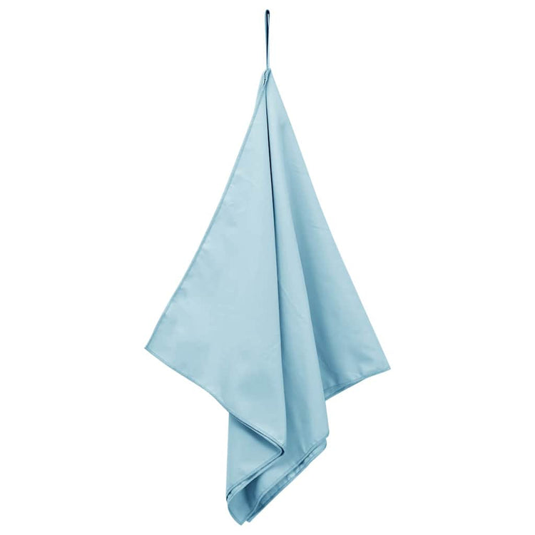 Vidaxx serviettes de sport 2 pcs bleu 100 x 50 cm polyester et polyamide