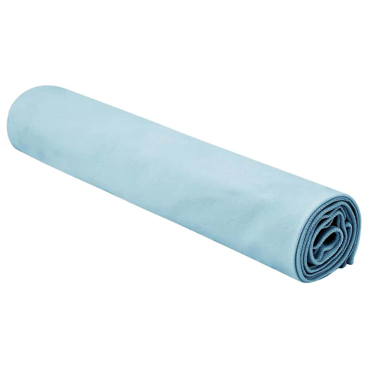 Vidaxx serviettes de sport 2 pcs bleu 140 x 70 cm polyester et polyamide