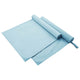 Vidaxx serviettes de sport 2 pcs bleu 180 x 90 cm polyester et polyamide