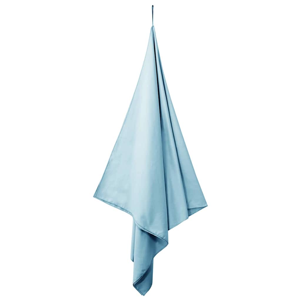 Vidaxx serviettes de sport 2 pcs bleu 200 x 100 cm polyester et polyamide