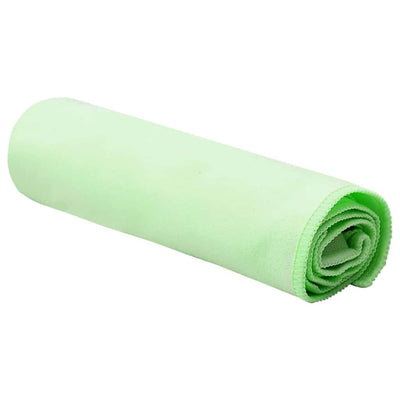 Vidaxx serviettes de sport 2 pcs vert 50 x 30 cm polyester et polyamide
