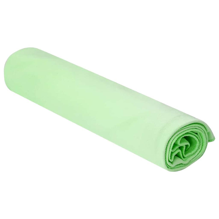 Vidaxx serviettes de sport 2 pcs vert 100 x 50 cm polyester et polyamide