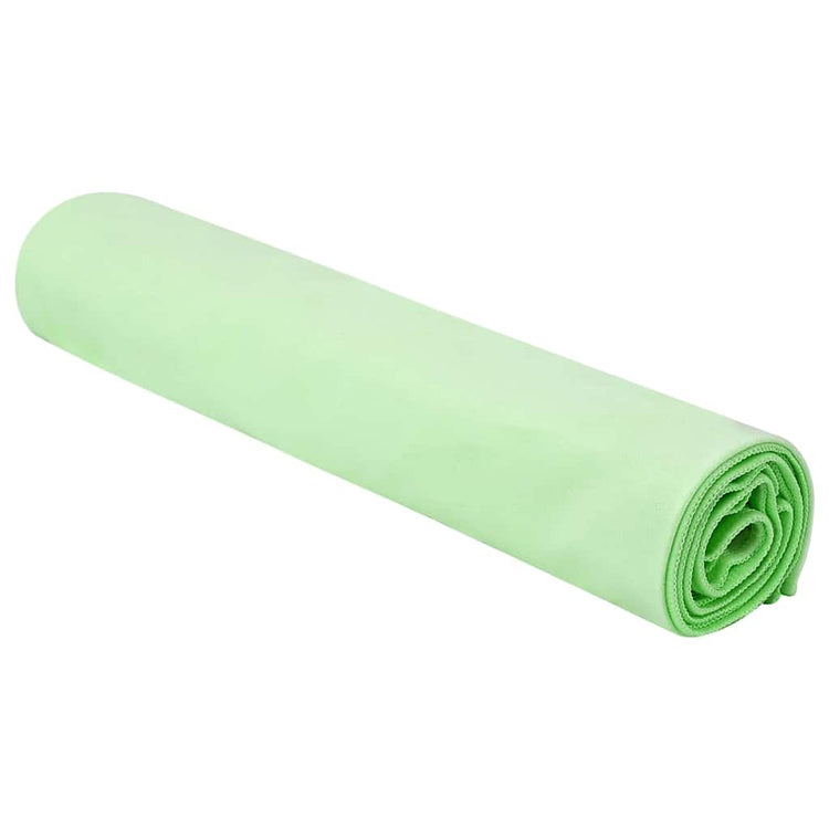 Vidaxx serviettes de sport 2 pcs vert 140 x 70 cm polyester et polyamide