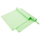 Vidaxx serviettes de sport 2 pcs vert 180 x 90 cm polyester et polyamide