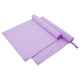 Vidaxx serviettes de sport 2 pcs violet 180 x 90 cm polyester et polyamide