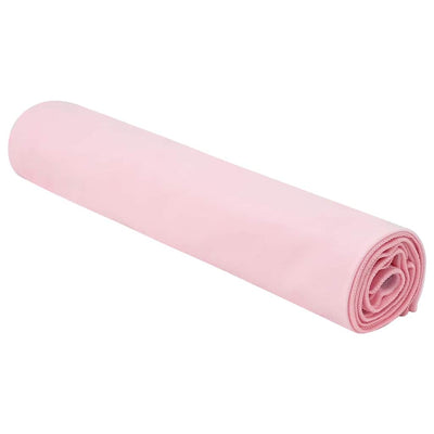 Vidaxx serviettes de sport 2 pcs rose 140 x 70 cm polyester et polyamide