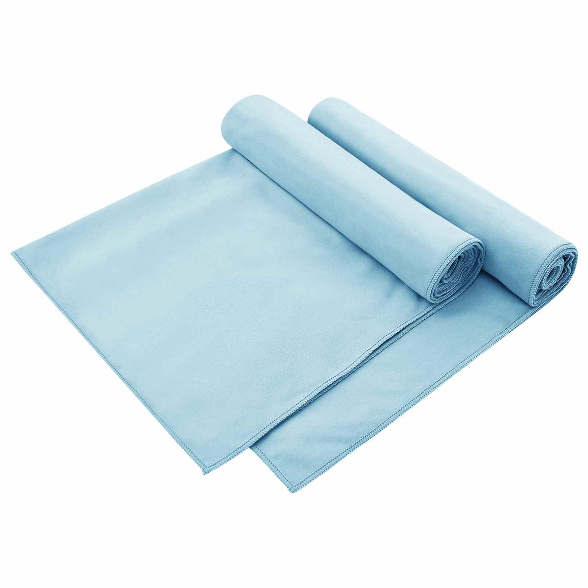 Vidaxx serviettes de chaise d'extérieur 2 pcs bleu 130 x 60 cm