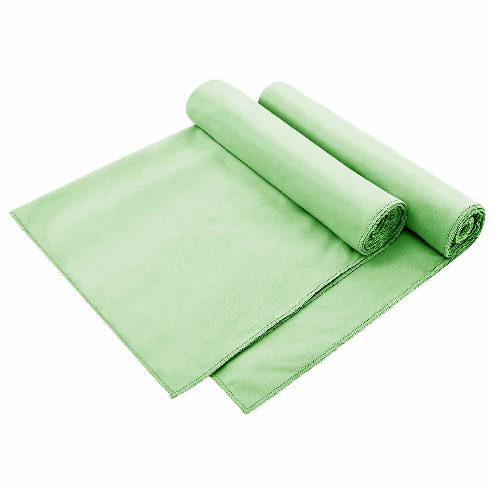Vidaxx serviettes de chaise d'extérieur 2 pcs vert 130 x 60 cm