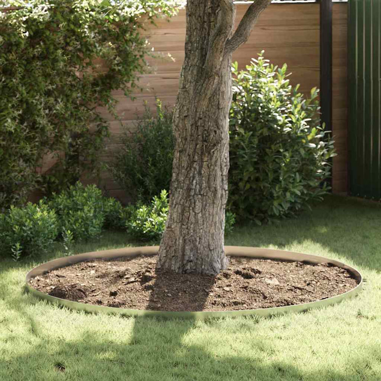 Vidaxl bordure de jardin argent 450 x 0,05 x 15 cm en acier galvanisé