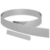 Vidaxl bordure de jardin argent 450 x 0,05 x 15 cm en acier galvanisé