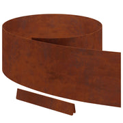 Vidaxl bordure de jardin 4 pcs rouillé 450 x 0,05 x 15 cm acier corten - afbeelding 2