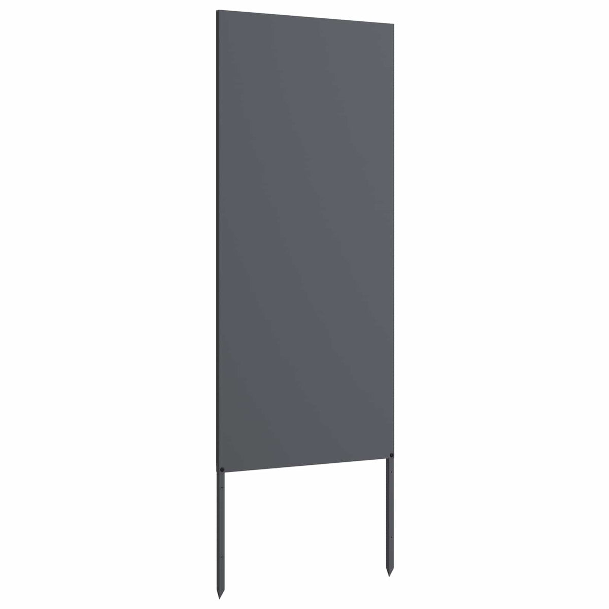 Vidaxxl brise-vue de jardin anthracite 50 x 140 cm acier laminé à froid