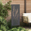 Vidaxxl brise-vue de jardin anthracite 50 x 140 cm acier laminé à froid