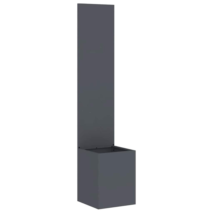 VidaXL brise-vue de jardin chantourné anthracite 32 x 32 x 150 cm