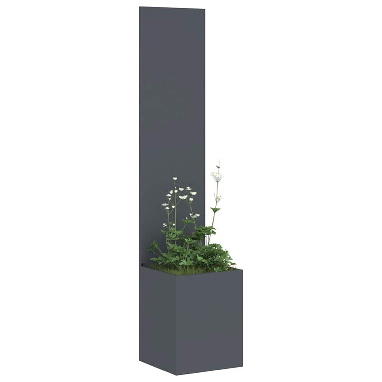 VidaXL brise-vue de jardin chantourné anthracite 32 x 32 x 150 cm