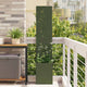 VidaXL brise-vue de jardin fleurs vert olive 32 x 32 x 150 cm