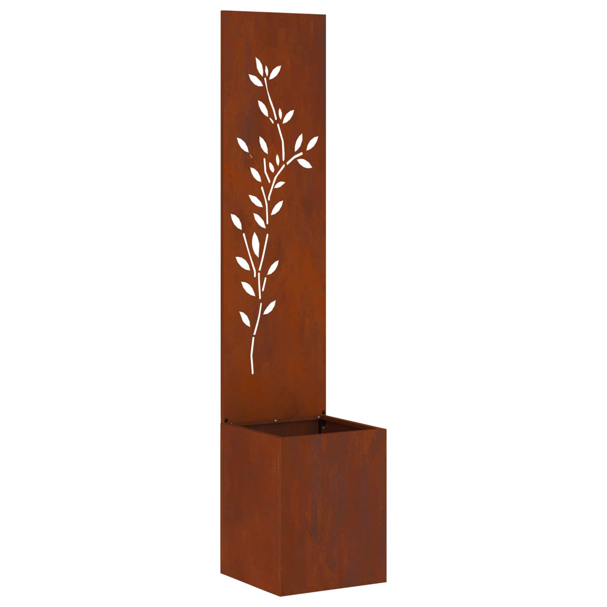 Vidaxl brise-vue de jardin rouillé 32 x 32 x 150 cm acier corten