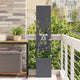 VidaXL brise-vue de jardin imprimé animal anthracite 32 x 32 x 150 cm