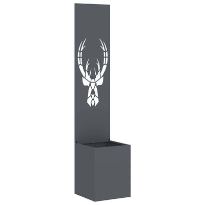 VidaXL brise-vue de jardin imprimé animal anthracite 32 x 32 x 150 cm
