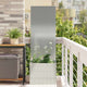 VidaXL brise-vue de jardin chantourné argent 50 x 32 x 150 cm
