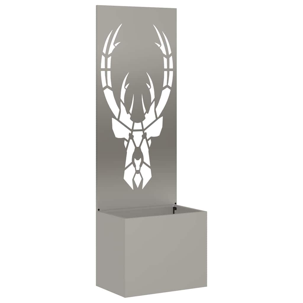 Vidaxl brise-vue de jardin rouillé 50 x 32 x 150 cm acier corten