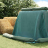 Vidaxx couverture de silo vert 12 x 5 m HDPE