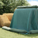 Vidaxx couverture de silo vert 12 x 5 m HDPE
